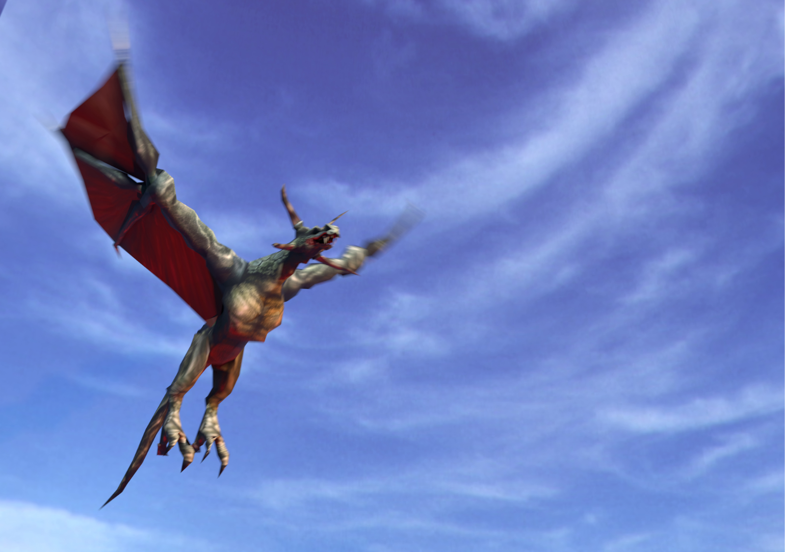 Dragon Flight — a motion-blur classic